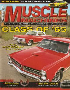HEMMINGS MUSCLE MACHINES 2012 JUNE - COBRA JET, TRANS AM, GTO vs. SATELLITE